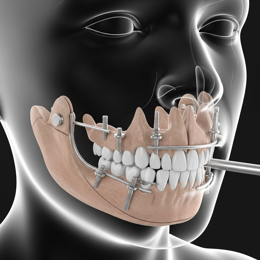 Jaw Surgery Fiksasyon Cihazi 3D